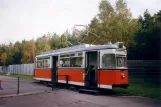 Seebad Prora, Rügen Triebwagen 218 036-7 vor Oldtimer Museum (2006)