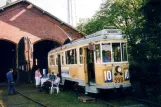 Skælskør Triebwagen 598 vor Sporvognsremisen (2007)