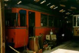 Skjoldenæsholm Arbeitswagen 797 im Depot Remise 1 (1993)