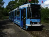 Skjoldenæsholm Normalspur mit Gelenkwagen 112 am Gammel Sparegodtvej (2024)