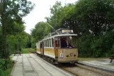 Skjoldenæsholm Normalspur mit Triebwagen 17 am Flemmingsminde (2011)