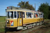 Skjoldenæsholm Normalspur mit Triebwagen 929nah Flemmingsminde (2008)