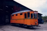 Skjoldenæsholm Schleifwagen 3241 vor Remise 1 (1987)