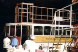Skjoldenæsholm Triebwagen 22 während der Restaurierung Das Straßenbahnmuseum (2003)