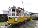 Skjoldenæsholm Triebwagen 327 vor dem Depot Valby Gamle Remise (2019)