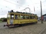 Skjoldenæsholm Triebwagen 36 vor Das Straßenbahnmuseum (2023)