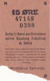 Sonderkarte für Københavns Sporveje (KS) (1947)