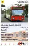 Spielkarte: Bremen Mercedes-Benz (O 405 GN2) (2006)