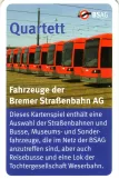 Spielkarte: Bremen Niederflurgelenkwagen 3109 BSAG Quartett Fahrzeuge der Bremer Straßenbahn (2006)