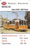 Spielkarte: Cluj-Napoca Zusätzliche Linie 100 mit Gelenkwagen 28 (2014)