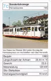 Spielkarte: Karlsruhe Gelenkwagen 155 Sonderfahrzeuge Fahrradexpress (2002)