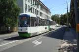 Stettin Straßenbahnlinie 11 mit Triebwagen 788 am Antosiewicza (2015)