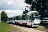 Stettin Straßenbahnlinie 8 mit Triebwagen 785 am Basen Górniczy (2004)