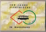Streichholzschachtel: Magdeburg , die Vorderseite (1999)