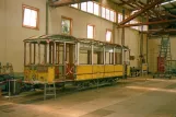 Stuttgart Beiwagen 1255 auf Straßenbahnmuseum Zuffenhausen (2007)
