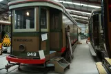 Sydney Gefängnisstraßenbahn 948 im Sydney Tramway Museum (2015)