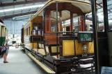 Sydney Triebwagen 393 im Sydney Tramway Museum (2015)