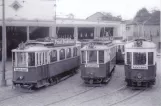 Wien Triebwagen 2101 vor Rudolfsheim (1957)