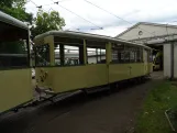 Woltersdorf Museumswagen 22 am Woltersdorfer Straßenbahn (2024)