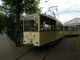 Woltersdorf Museumswagen 7 am Woltersdorfer Straßenbahn (2024)