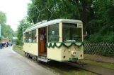 Woltersdorf Tramtouren mit Museumswagen 7 am Rahnsdorf (2013)