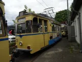 Woltersdorf Triebwagen 27 draußen Woltersdorfer Straßenbahn (2024)