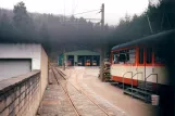 Wuppertal der Eingang zu Bergischen Museumsbahnen (1996)