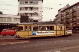 Wuppertal Gelenkwagen 4001 in der Kreuzung Berliner Straße/Schwarzbach (1981)