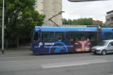 Zagreb Gelenkwagen 2106 nahe bei Park Maksimir (2008)