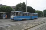 Zagreb Zusätzliche Linie 3 mit Gelenkwagen 320 am Studentski centar (2008)