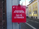 Zeichen: Aarhus in der Kreuzung Mejlgade/Nørreport (2017)