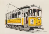 Zeichnung: Kopenhagen Triebwagen 98 (1983)
