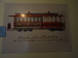 Zeichnung: San Francisco  Castro Street Cable Car (2023)