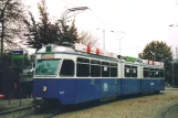 Zürich Straßenbahnlinie 8 mit Gelenkwagen 1609 am Hardplatz (2005)
