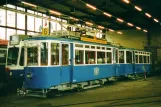 Zürich Triebwagen 1019 im Depot Kalkbreite/Bhf. Wiedikon (2005)