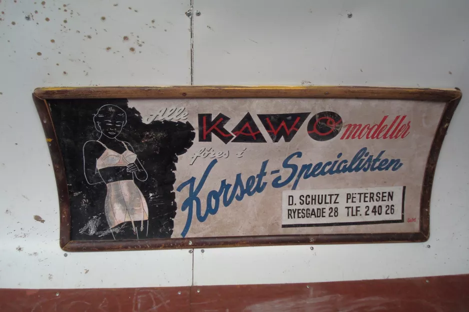 Aarhus Triebwagen 9 - Werbung für KAWO-modeller (2011)