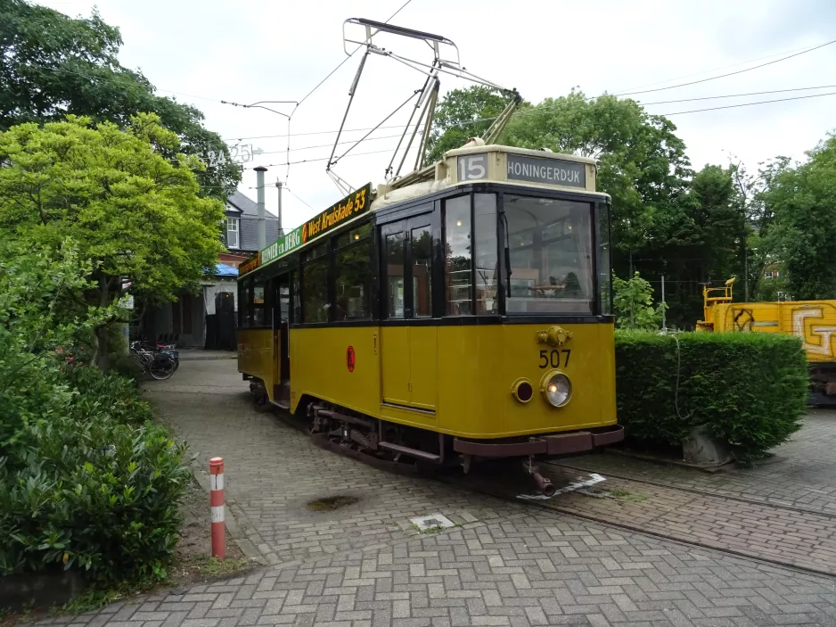 Amsterdam Museumslinie 30 mit Triebwagen 507 (2022)