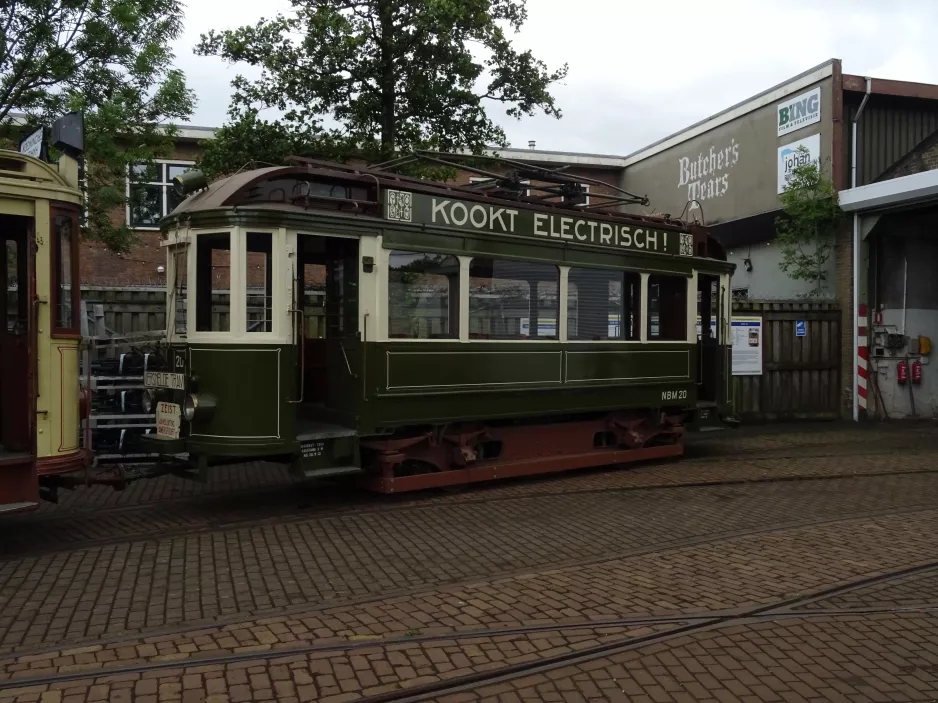 Amsterdam Triebwagen 20 vor Electrische Museumtramlijn (2022)
