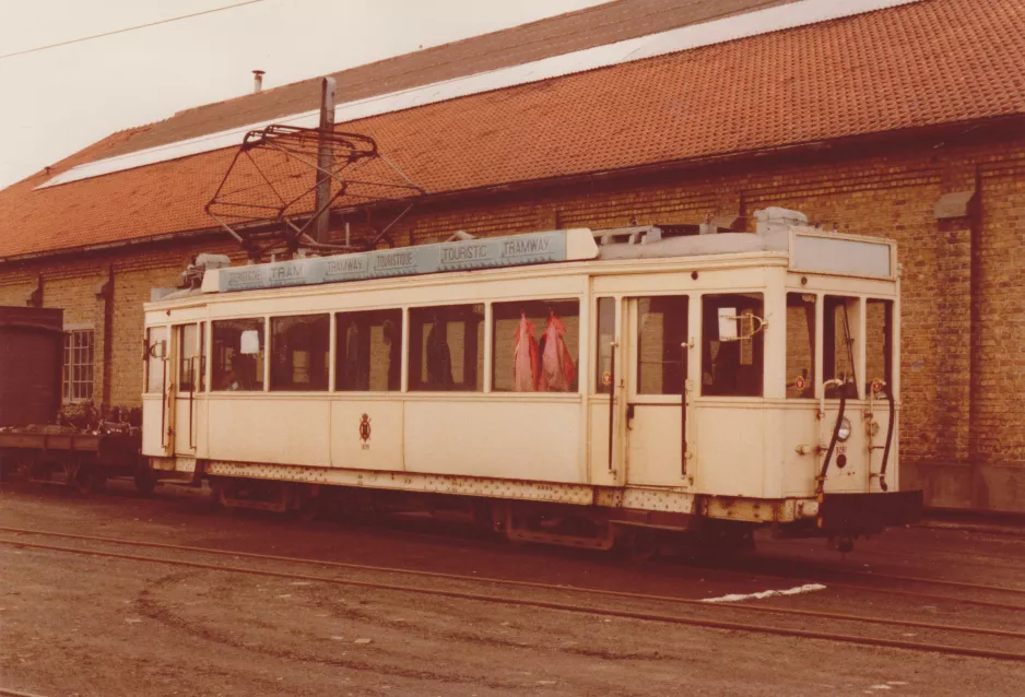 Archivfoto: Brüssel Triebwagen 9291 am Knokke (1978)