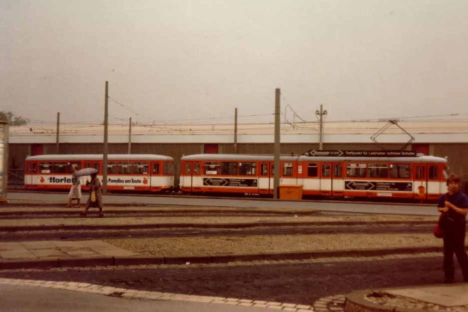 Bielefeld Straßenbahnlinie 2 am Sieker (1981)
