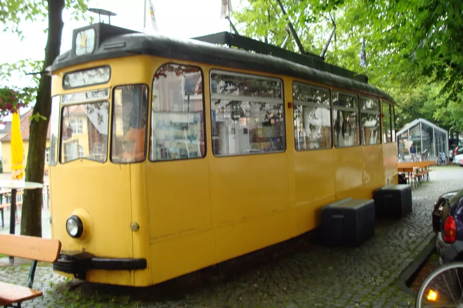 Bielefeld Triebwagen auf Siegfriedplatz (2012)