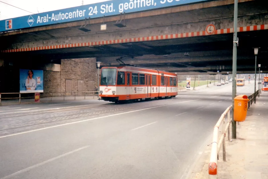 Bochum Straßenbahnlinie 306 nah Hauptbahnhof (1996)