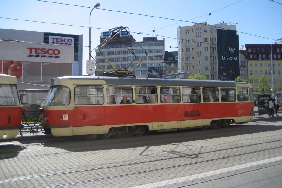Bratislava Triebwagen 7764 auf Špitálska (2008)