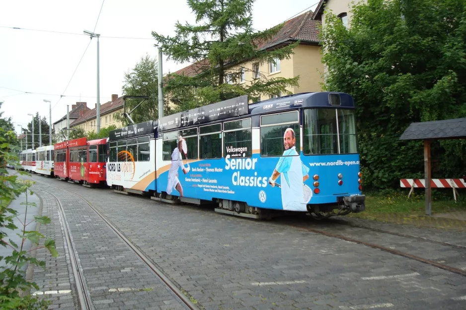 Braunschweig Gelenkwagen 7551 am Helmstedter Str. (2008)