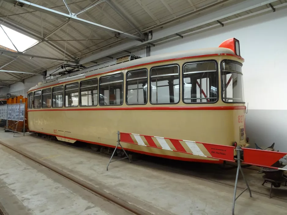 Bremen Triebwagen 827 auf Das Depot (2019)