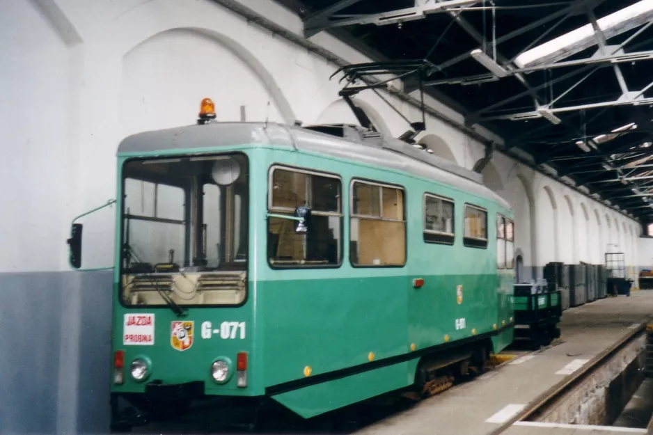 Breslau Arbeitswagen G-071 innen Zajezdnia GAJ (2004)