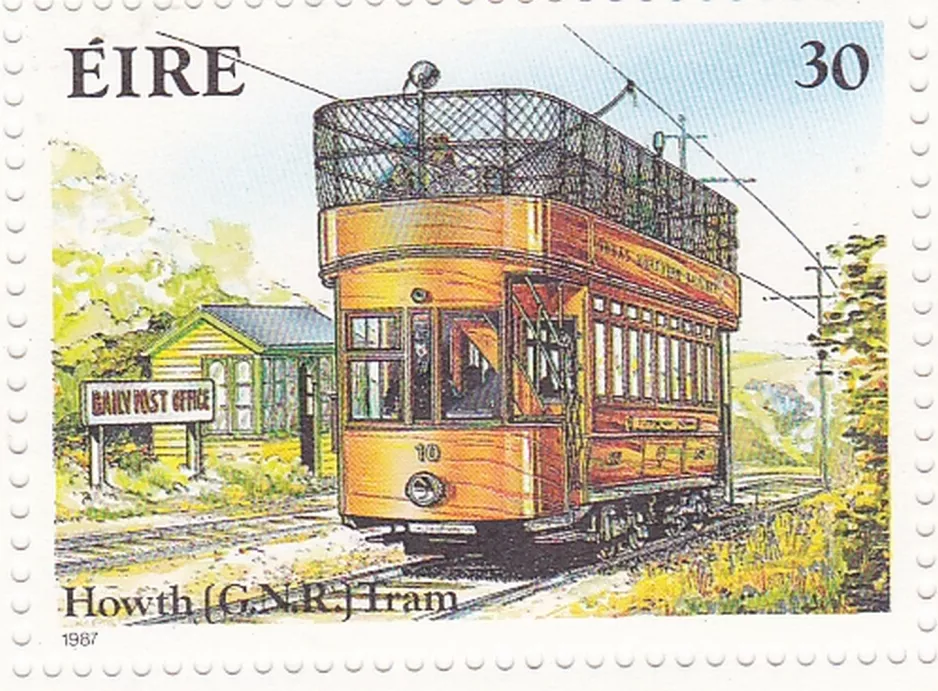 Briefmarke: Éire 30
 (1987)