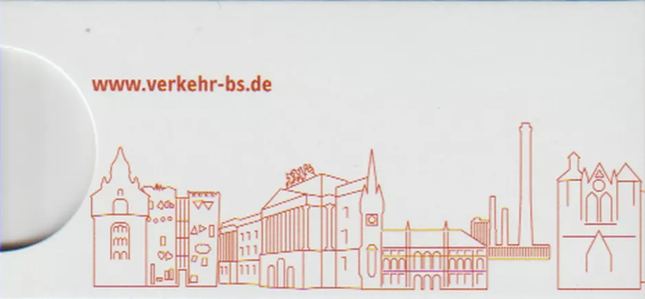Briefumschlag: Braunschweig, die Rückseite (2018)