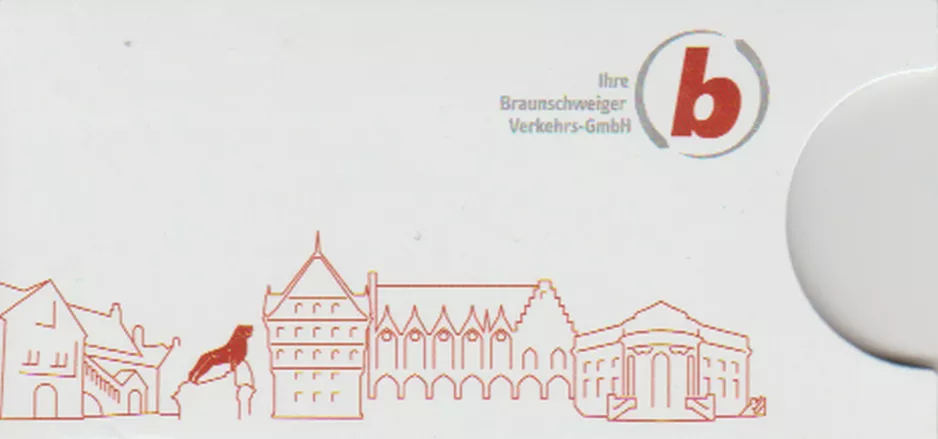 Briefumschlag: Braunschweig, die Vorderseite (2018)