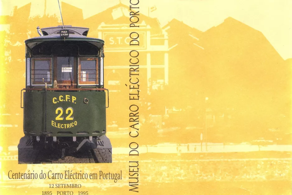 Briefumschlag: Porto Pferdestraßenbahnwagen 8 (1995)